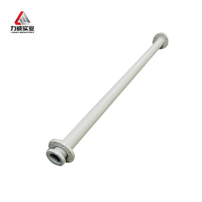 フレンジの耐熱性を持つ天然ゴムで覆われたパイプ