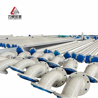 天然ゴムで覆われたゴムで覆われたパイプライン