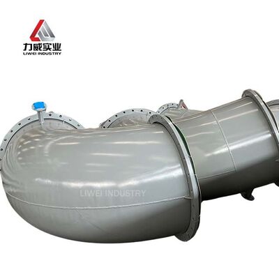 耐老化長寿命ゴムライニングパイプ 肉厚2-16mm 過酷環境パイプライン向けカスタマイズ可能