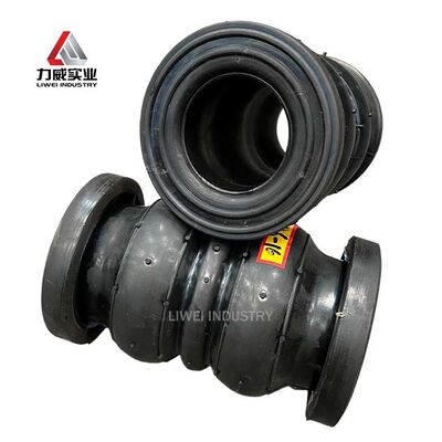 耐破裂加硫EPDM NBR複球型ゴム製伸縮継手 補強気密熱伸縮補償